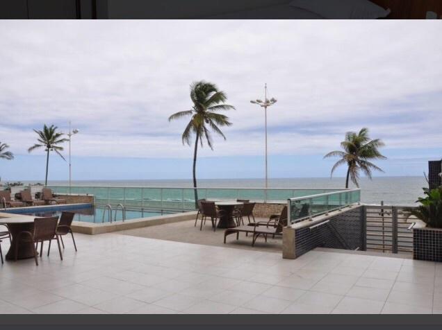 Bahia Flat Vista Mar 202 Apartment Salvador Bagian luar foto
